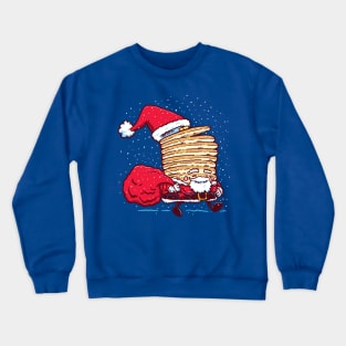 Santa Pancake Crewneck Sweatshirt